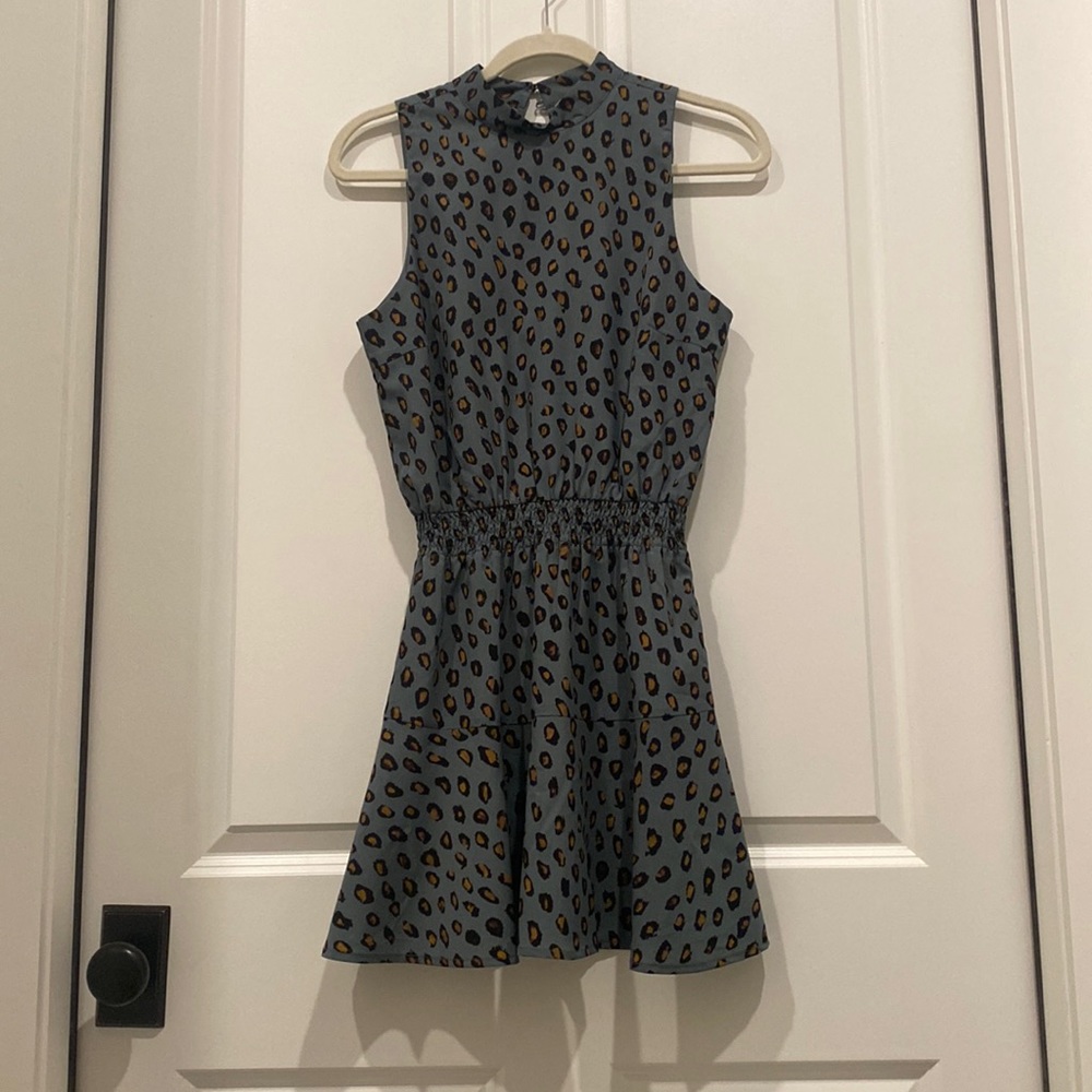 Cheetah Print Dress